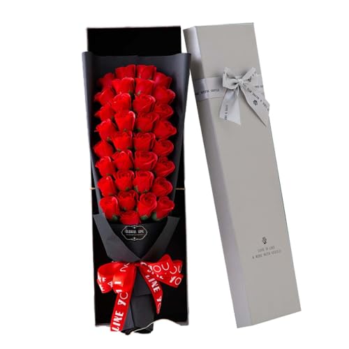 Colcolo Künstliche Seifenblumensträuße, Blumenstrauß, Heimdekoration, Valentinstag-Dekoration für Muttertag, Geburtstagsgeschenk, Mutter und Mädchen Colcolo Künstliche Seifenblumensträuße, Blumenstrauß, Heimdekoration, Valentinstag-Dekoration für Muttertag, Geburtstagsgeschenk, Mutter und Mädchen von Colcolo