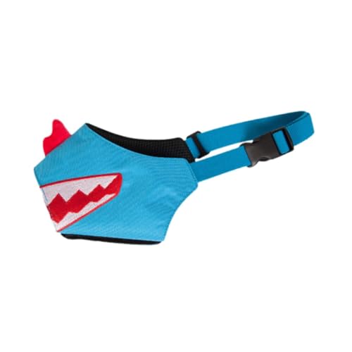 Colcolo Maulkorb für Hunde, Anti-Bell-Maulkorb für Haustiere, wasserdichtes Nylon-Zubehör, Cartoon-Maulkorb für Welpen, verstellbar, für kleine und, Blau, S Colcolo Maulkorb für Hunde, Anti-Bell-Maulkorb für Haustiere, wasserdichtes Nylon-Zubehör, Cartoon-Maulkorb für Welpen, verstellbar, für kleine und, Blau, S von Colcolo