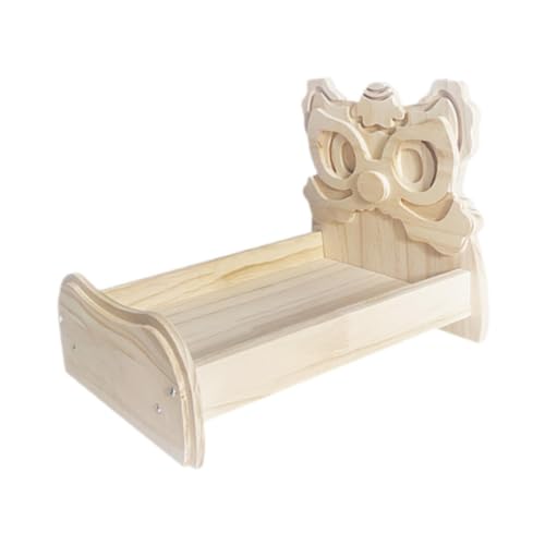 Colcolo Meerschweinchenbett aus Holz, Hamsterbett, Stabiler schlafplatz für, Igel, Frettchen, Chinchillas, Hamster, L Colcolo Meerschweinchenbett aus Holz, Hamsterbett, Stabiler schlafplatz für, Igel, Frettchen, Chinchillas, Hamster, L von Colcolo