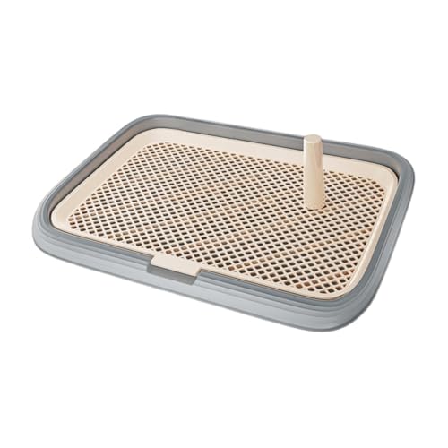 Colcolo Mesh Grids Toilettentraining Pad Halter spritzsicher leicht zu reinigen Innenhundtöpfchen Töpfchenpee Pee Pad Hold für Hunde und Katzen, Grau Colcolo Mesh Grids Toilettentraining Pad Halter spritzsicher leicht zu reinigen Innenhundtöpfchen Töpfchenpee Pee Pad Hold für Hunde und Katzen, Grau von Colcolo