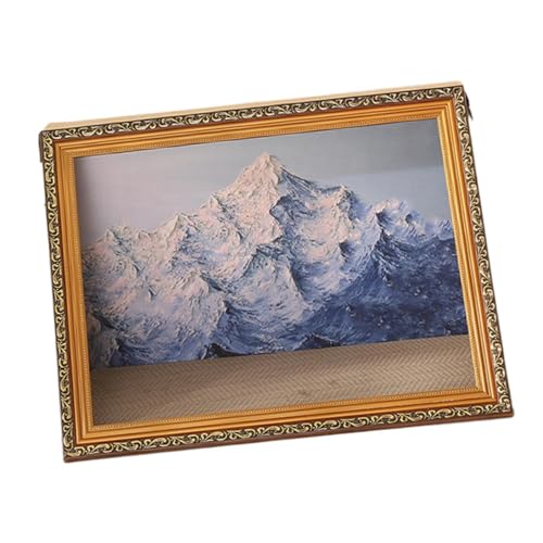 Colcolo Ölmalerei Katzenhaus Katze lebt in Malerei einfacher Installation mit Kratzern Stall Kunst 3D Oil Painting Katzennest für Katzen, B von Colcolo