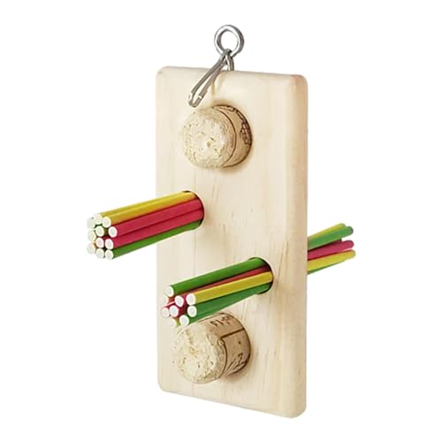 Colcolo Papageien-Kauspielzeug, hängendes Kauspielzeug, Knabbern, hängende Holzstäbchen, Amazon-Papageien, Vogel, Kakadus, Schaukel, Papageien-Kauspielzeug Colcolo Papageien-Kauspielzeug, hängendes Kauspielzeug, Knabbern, hängende Holzstäbchen, Amazon-Papageien, Vogel, Kakadus, Schaukel, Papageien-Kauspielzeug von Colcolo