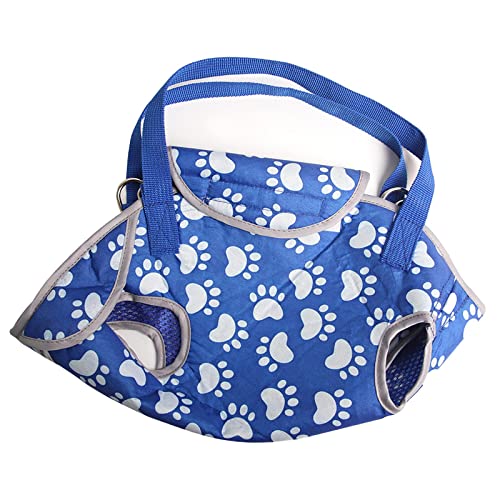 Colcolo Pet Carrier Reisetasche Tragetasche Handtaschenhalter Bequemer Hundeträger Katzenträger für kleine Hunde, Katzen, Kleintiere, Outdoor, blaues S von Colcolo
