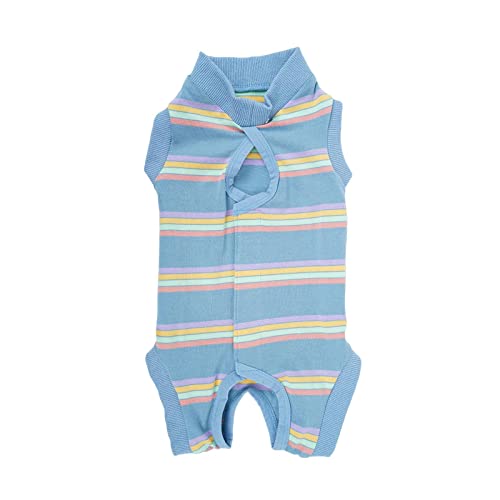 Colcolo Physiologische Kleidung für Haustiere, Hygienehose, Haustierbedarf, Weste, Welpenkostüm, weiche Jacke, Hundekleidung für weibliche männliche kleine, Blau von Colcolo