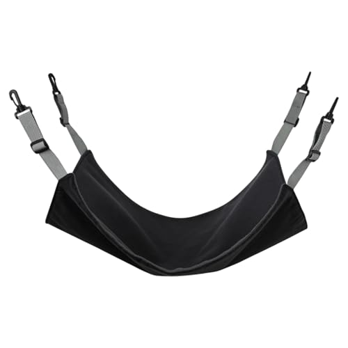 Colcolo Reversible Katze hängende Hängematte doppelseitig hängende Bett ruht schläfrig Pad Haustier Hängematte Haustierbett für Welpen kleine Tiere, Schwarz Colcolo Reversible Katze hängende Hängematte doppelseitig hängende Bett ruht schläfrig Pad Haustier Hängematte Haustierbett für Welpen kleine Tiere, Schwarz von Colcolo