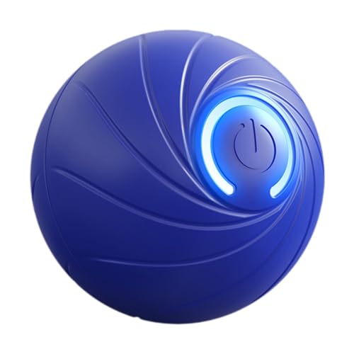 Colcolo Smart Bouncing Ball, elektrisch, intelligenter Springender Haustierball, Hundespielzeug, für Katzen, Hundetraining, kleine und mittelgroße, Blau Colcolo Smart Bouncing Ball, elektrisch, intelligenter Springender Haustierball, Hundespielzeug, für Katzen, Hundetraining, kleine und mittelgroße, Blau von Colcolo