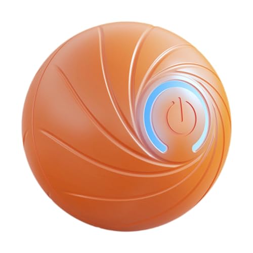 Colcolo Smart Bouncing Ball, elektrisch, intelligenter Springender Haustierball, Hundespielzeug, für Katzen, Hundetraining, kleine und mittelgroße, Orange Colcolo Smart Bouncing Ball, elektrisch, intelligenter Springender Haustierball, Hundespielzeug, für Katzen, Hundetraining, kleine und mittelgroße, Orange von Colcolo