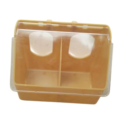 Colcolo Taube Vogelheimer Taube Feeder Hängende Käfigbox, Lieferungen hängende Papagei -Feeder -Slot -Feeder für Käfig zur Selektion, Zwei Löcher von Colcolo