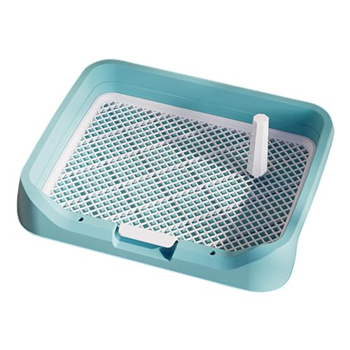 Colcolo Toilette Indoor Hundetoilette Zugunterlage mit Schutzwand Komfortable Mesh-Gitter Hundetoilette, Grün Colcolo Toilette Indoor Hundetoilette Zugunterlage mit Schutzwand Komfortable Mesh-Gitter Hundetoilette, Grün von Colcolo