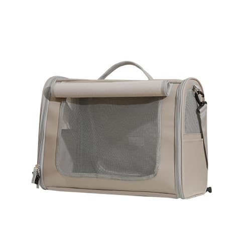 Colcolo Tragbare Katzentragetasche, zusammenklappbare Katzenreisetasche, Netzoberseite und -Seiten, Kätzchentragetaschen für kleine Hunde, Haustiere, von Colcolo