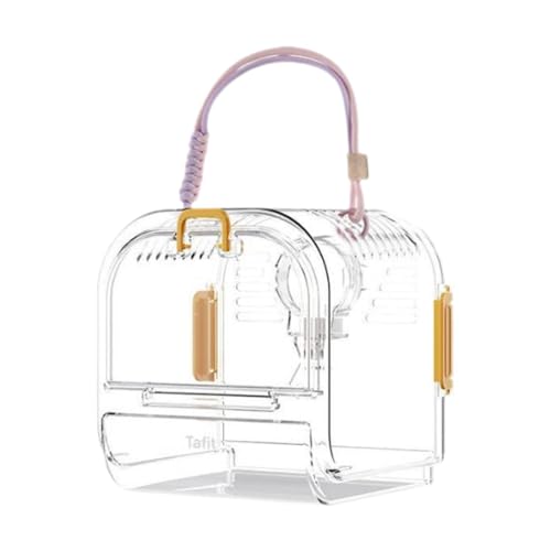 Colcolo Transportbox für Kleintiere, atmungsaktiv, für, Tragetasche für Meerschweinchen, kleine Haustiere, Gelb von Colcolo