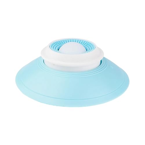 Colcolo Treat Toy Dog Puzzle Toy Treats Tablett Haustiere Vorräte mit Saugbecher langsam Fütterung Hundespielzeug für kleine mittlere Rasse, Weiß Blau Colcolo Treat Toy Dog Puzzle Toy Treats Tablett Haustiere Vorräte mit Saugbecher langsam Fütterung Hundespielzeug für kleine mittlere Rasse, Weiß Blau von Colcolo