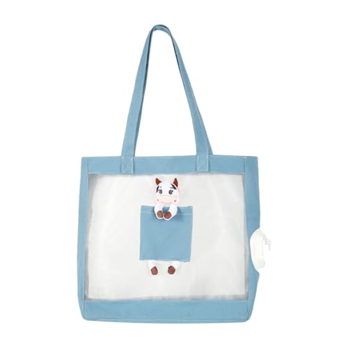Colcolo Umhängetasche, Haustier-Tragetasche für Hunde und Katzen, Kratzfeste Kätzchen-Transporttasche für Haustierzubehör, tragbare Haustier-Katzentasche, Blau von Colcolo