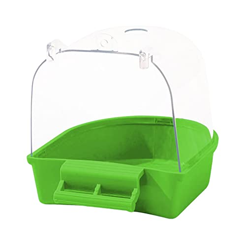 Colcolo Vogeltränke für Haustiere, Wasserspender, zum Aufhängen, Wassernapf, Käfig, Papageienbadewanne für Wellensittiche, Sittiche, Lovebirds, Kanarienvögel, GRÜN Colcolo Vogeltränke für Haustiere, Wasserspender, zum Aufhängen, Wassernapf, Käfig, Papageienbadewanne für Wellensittiche, Sittiche, Lovebirds, Kanarienvögel, GRÜN von Colcolo