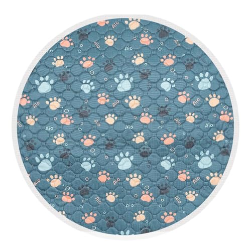 Colcolo Waschbare Hunde-PIPI-Unterlage, Welpenunterlage, Hundelaufstallunterlage, Haustierbedarf, Wurfunterlage, Hundematte, Töpfchenmatte für kleine, Blau Colcolo Waschbare Hunde-PIPI-Unterlage, Welpenunterlage, Hundelaufstallunterlage, Haustierbedarf, Wurfunterlage, Hundematte, Töpfchenmatte für kleine, Blau von Colcolo