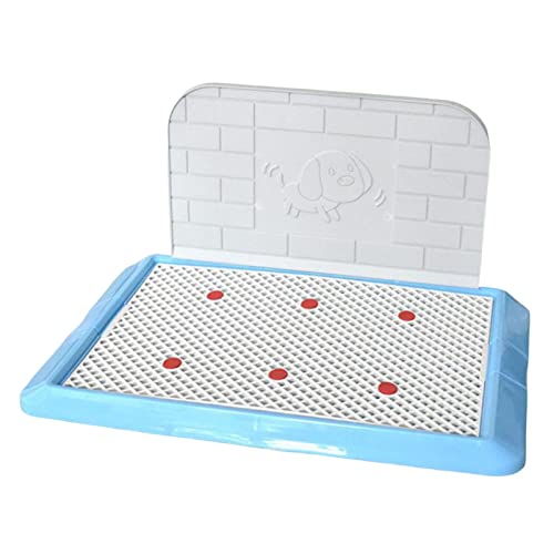 Colcolo Wiederverwendbare Hundetoilette Hunde Töpfchen Toilettenpfanne Behälter Haustier Katzentoilette für Kaninchen, Blau Colcolo Wiederverwendbare Hundetoilette Hunde Töpfchen Toilettenpfanne Behälter Haustier Katzentoilette für Kaninchen, Blau von Colcolo
