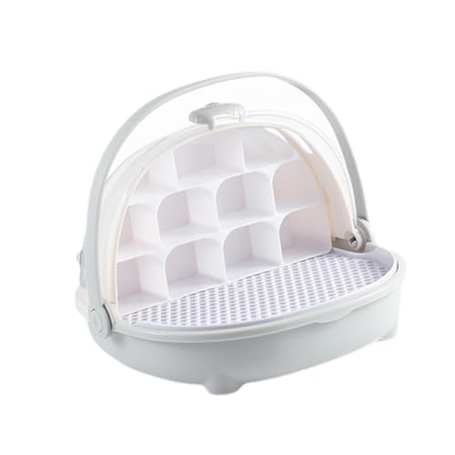Colcolo Zuchtbox für Seidenraupen mit transparentem Design und Tragegriff, grau Colcolo Zuchtbox für Seidenraupen mit transparentem Design und Tragegriff, grau von Colcolo