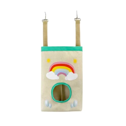 Colenumone Bunny Hay Feeder, Hanging Rabbit Hay Feeder Bag für Kaninchen Meerschweinchen Chinchillas Hamster Colenumone Bunny Hay Feeder, Hanging Rabbit Hay Feeder Bag für Kaninchen Meerschweinchen Chinchillas Hamster von Colenumone