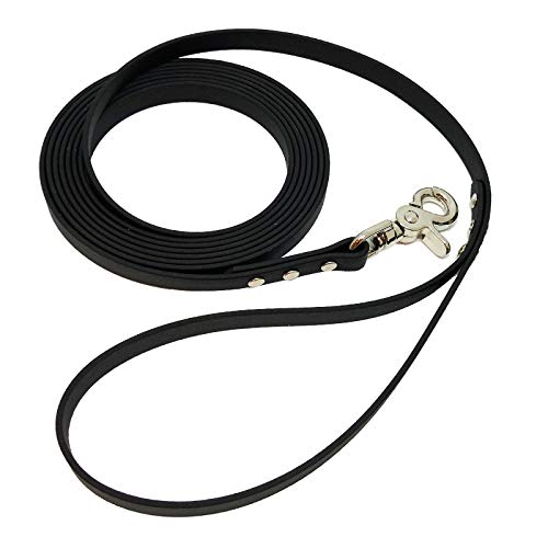 BIOTHANE® Hundeleine mit Handschlaufe - BETA 16 mm - [3 m] - schwarz - BL520 von Collar & Leash