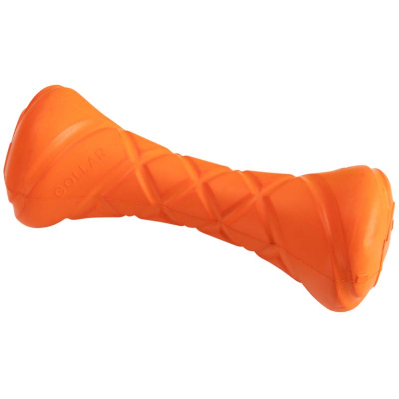 Collar Hundespielzeug Spielhantel Pitch Dog orange, Länge: ca. 19 cm, Durchmesser:  ca. 7 cm von Collar