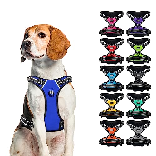 Body Dog Harness (Größe M, Farbe Dunkelblau) von CollarDirect