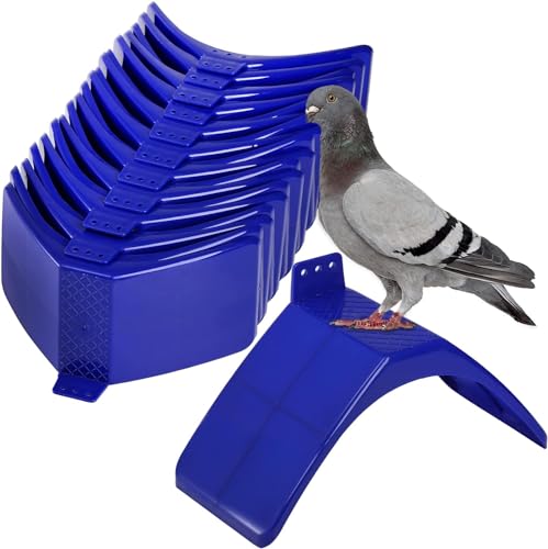 Coloch 20 Stück Taubenablage, leichte Taubenstangen, Kunststoff, Vogelwurzelhalter, Taubenhaus, Vogelkäfig-Zubehör für Papageien und andere Vögel Coloch 20 Stück Taubenablage, leichte Taubenstangen, Kunststoff, Vogelwurzelhalter, Taubenhaus, Vogelkäfig-Zubehör für Papageien und andere Vögel von Coloch