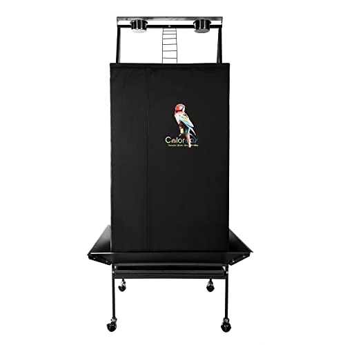 Colorday Good Night Vogelkäfig-Abdeckung für großen vogelkäfig mit Play top, schwarz 68" Colorday Good Night Vogelkäfig-Abdeckung für großen vogelkäfig mit Play top, schwarz 68" von Colorday