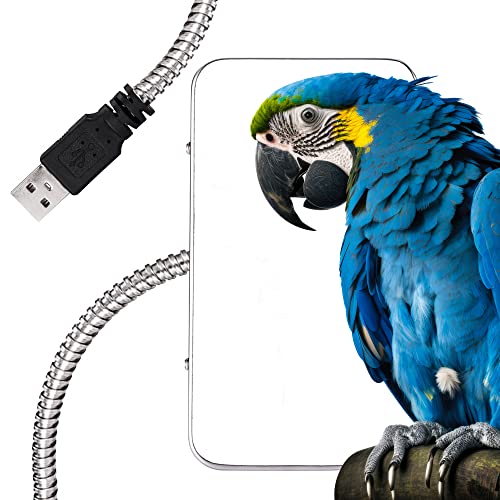 Colorday Vogelwärmer, Edelstahl, 5 V, USB, groß, 10,2 x 17,8 cm von Colorday