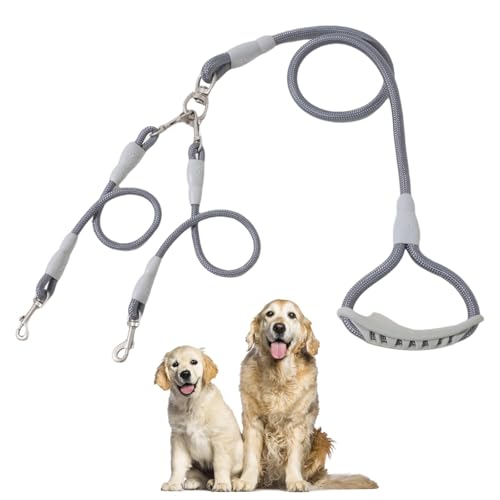 Haustier Hund Führen Leine Kette, Hundeleine Leine, Hundeleine Nylon, 3-in-1-Hundeleinen, Trainieren Joggen, Verstellbar, für Mittlere, Kleine Hunde, Mehrere Haustiere, für 1,2 Oder 3 Hunde (2 in 1) Haustier Hund Führen Leine Kette, Hundeleine Leine, Hundeleine Nylon, 3-in-1-Hundeleinen, Trainieren Joggen, Verstellbar, für Mittlere, Kleine Hunde, Mehrere Haustiere, für 1,2 Oder 3 Hunde (2 in 1) von Colrid