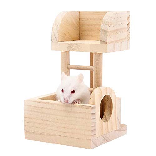 Robuste Hamster-Kletterleiter, ohne Farbe Hamster Lookout Tower, Sicherheit für Hamster(Hamster Lookout) von Comdy