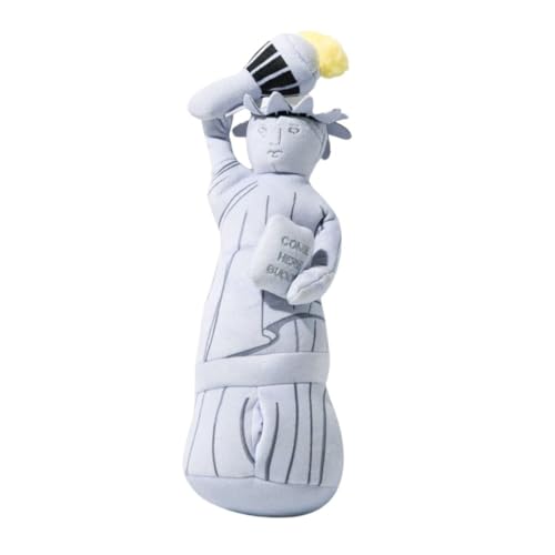 Come Here Buddy Liberty Dog Toys - Landmark Theme Durable Nosework Squeker Chew Toy Good for Puppy and All Dog Breeds Enrichmet Dog Toy (Hide Treats) von Come Here Buddy
