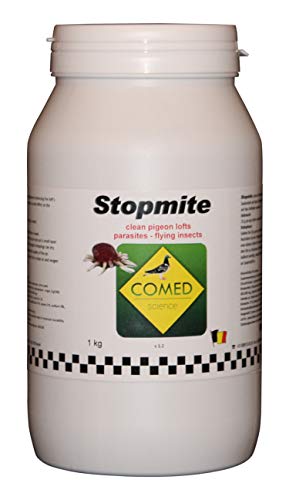 Comed Stopmite - Um die Taubenschläge sauber zu halten von Parasiten - Milben - Insekten - Ungeziefer (1000g) von Comed
