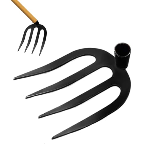 ComedyKing Gartengeräte Unkraut Entferner Gerät, Gartenarbeit Hand Unkrautstecher, Gartenwerkzeug Unkrautjäten Gartengeräte Entwurzelung Jäten Werkzeug, Garden Tools (Schwarz Groß) von ComedyKing