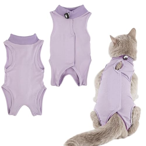 Katzenbody Nach Op,Katzen Einteiler Nach Operationen,Atmungsaktiver Weicher Anti Lecken Bodysuit für Katzen,Genesungskleidung Nach Sterilisation und Operationen bei Bauchwunden und Hautkrankheiten Katzenbody Nach Op,Katzen Einteiler Nach Operationen,Atmungsaktiver Weicher Anti Lecken Bodysuit für Katzen,Genesungskleidung Nach Sterilisation und Operationen bei Bauchwunden und Hautkrankheiten von Comforso