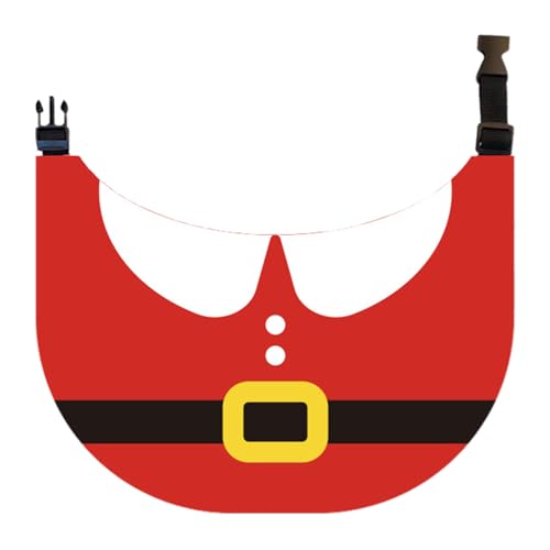 Weihnachten Hund Bandanas,Xmas Hundeschal mit Halsband Einstellbar,Weißes Rotes Haustier Halstuch,Verstellbares Hundehalstuch für Jungen und Mädchen,Weihnachtsmann Gesicht,für Xmas Holiday Weihnachten Hund Bandanas,Xmas Hundeschal mit Halsband Einstellbar,Weißes Rotes Haustier Halstuch,Verstellbares Hundehalstuch für Jungen und Mädchen,Weihnachtsmann Gesicht,für Xmas Holiday von Comforso