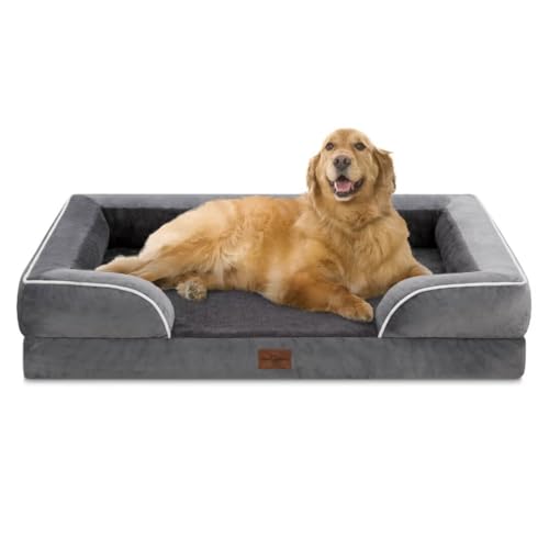 Comfort Expression Jumbo-Hundebetten für extra große Hunde, orthopädisches Hundebett, waschbar, wasserdicht, unzerstörbar, extra großes Hundebett Comfort Expression Jumbo-Hundebetten für extra große Hunde, orthopädisches Hundebett, waschbar, wasserdicht, unzerstörbar, extra großes Hundebett von Comfort Expression