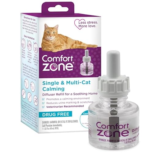 Comfort Zone Single & Multi-Cat Calming Diffuser Nachfüller für ein beruhigendes Zuhause 48ml 1 Stück Comfort Zone Single & Multi-Cat Calming Diffuser Nachfüller für ein beruhigendes Zuhause 48ml 1 Stück von Comfort Zone