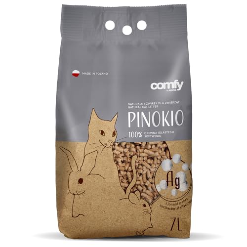 COMFY Litter PINOKIO Wooden Silver 7L von Comfy