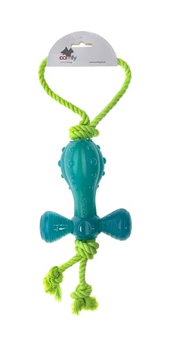 Comfy - Robbi Hundespielzeug Kunststoff & Kordel (Hammer+Color Rope X) von Comfy