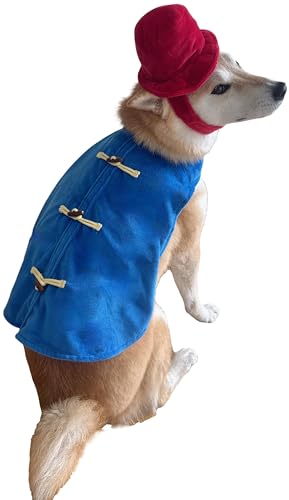 ComfyCamper Blaues Hemd Roter Hut Hundekostüm Hunde XS XXL Hut Cosplay Outfit Halloween Kostüme S ComfyCamper Blaues Hemd Roter Hut Hundekostüm Hunde XS XXL Hut Cosplay Outfit Halloween Kostüme S von ComfyCamper