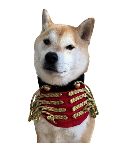 ComfyCamper Prinz Halsband Kostüm für Hunde XS Klein XXL Nussknacker Haustier König Cosplay Halloween Weihnachten Outfit XL ComfyCamper Prinz Halsband Kostüm für Hunde XS Klein XXL Nussknacker Haustier König Cosplay Halloween Weihnachten Outfit XL von ComfyCamper