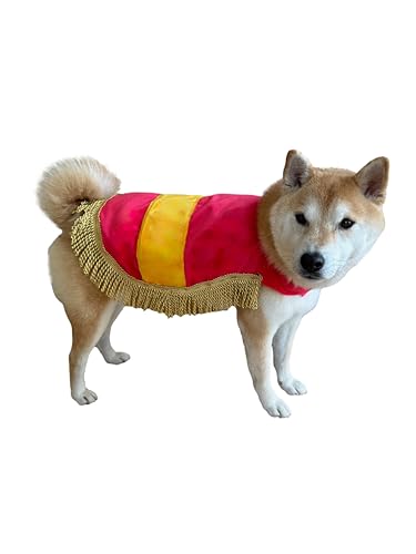 ComfyCamper Royal Red Rug Costume for Dogs - XS Small XL XXL Dress Up Funny Pet Regal Costume Outfit Halloween, M ComfyCamper Royal Red Rug Costume for Dogs - XS Small XL XXL Dress Up Funny Pet Regal Costume Outfit Halloween, M von ComfyCamper