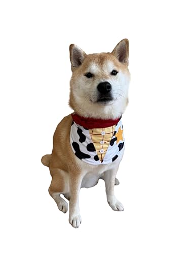 ComfyCamper Sheriff-Halsband-Kostüm für Hunde – XS XXL Western Cowboy Haustier Outfit Bandana Cosplay Halloween S ComfyCamper Sheriff-Halsband-Kostüm für Hunde – XS XXL Western Cowboy Haustier Outfit Bandana Cosplay Halloween S von ComfyCamper