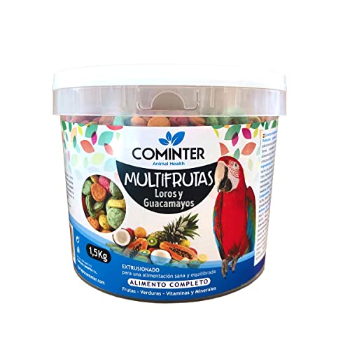 COMINTER MULTFRUTS Papageien und Ara, 1,5 kg von Cominter Animal Health