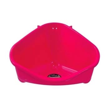 Cominter Ecktablett Nagetiere, Rosa, 49,4 x 33,5 x 26,2 cm von Cominter