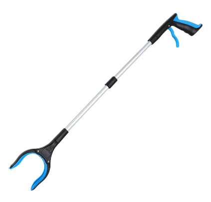 Comioke Müllzange,Greifzange für Senioren,Faltbare Greifzange,Lange 80cm,Langer Greifarm,Garten Greifer,Müllsammelzange,Faltbare Greifer mit Magnetspitzen,für die Müllabfuhr,Abfallsammlung (Blau) Comioke Müllzange,Greifzange für Senioren,Faltbare Greifzange,Lange 80cm,Langer Greifarm,Garten Greifer,Müllsammelzange,Faltbare Greifer mit Magnetspitzen,für die Müllabfuhr,Abfallsammlung (Blau) von Comioke