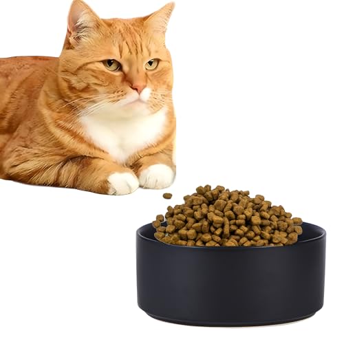 Keramischer Katzennapf, Katzennapf mit großem Fassungsvermögen (850ml), Katzenfressnapf, Fressnapf, Trinknapf für Haustiere, gesund und sicher, blei- und cadmiumfrei von CompadreBol