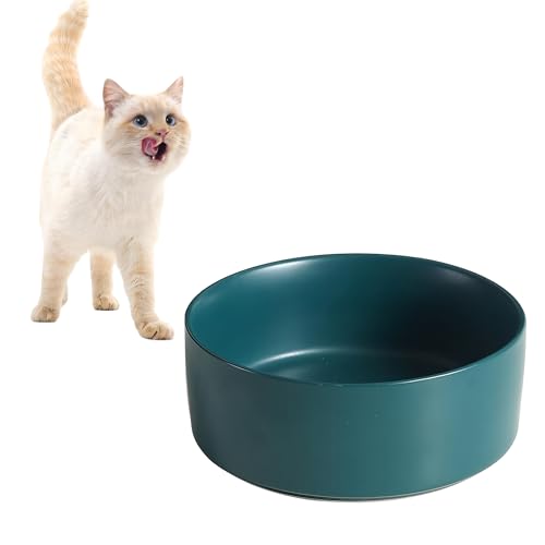 Keramischer Katzennapf, Katzennapf mit großem Fassungsvermögen (850ml), Katzenfressnapf, Fressnapf, Trinknapf für Haustiere, gesund und sicher, blei- und cadmiumfrei von CompadreBol