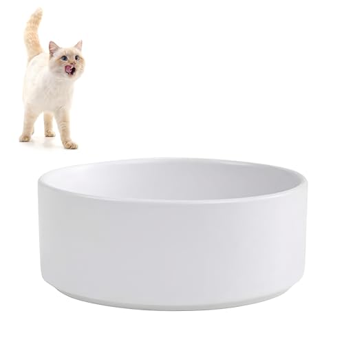 Keramischer Katzennapf, Katzennapf mit großem Fassungsvermögen (850ml), Katzenfressnapf, Fressnapf, Trinknapf für Haustiere, gesund und sicher, blei- und cadmiumfrei von CompadreBol