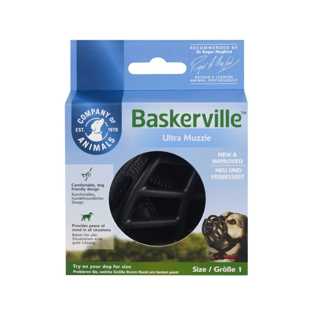 Baskerville Ultra Muzzle - Größe 1 von Company Of Animals